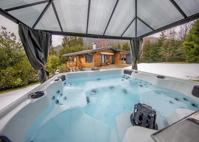 Jacuzzi 6 Places & Salle De Jeux & Proche & Parking Prive Chalet Gerardmer