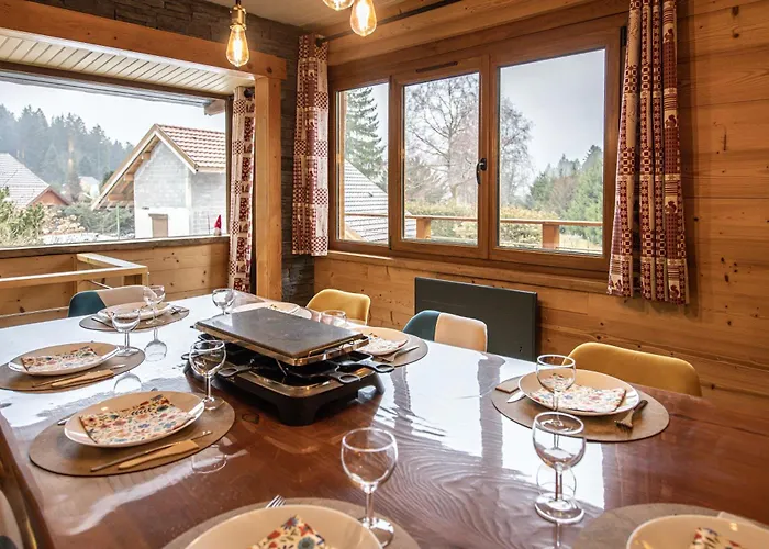 Chalet Jacuzzi 6 Places & Salle De Jeux & Proche & Parking Prive Gerardmer